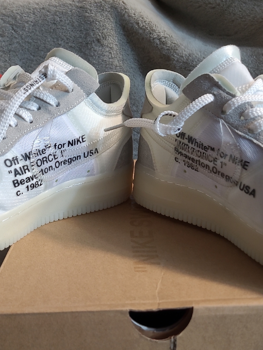 Off-White / Nike The Ten Nike Force 1 Low Mens 11 - Picture 11 of 12